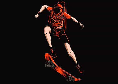 Astronaut Skate space