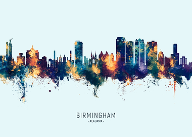 Birmingham Skyline Alabama