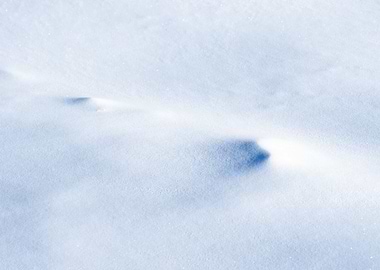 Winter Snow And Snowdrifts