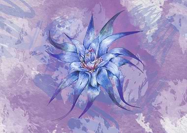 Abst Watercolor Flowers 45