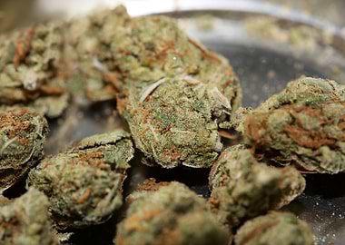 Strawberry haze background