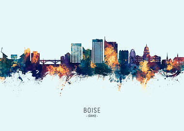 Boise Skyline Idaho