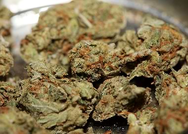 Strawberry haze background