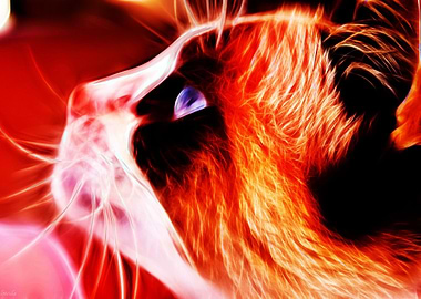 Red Fire Cat