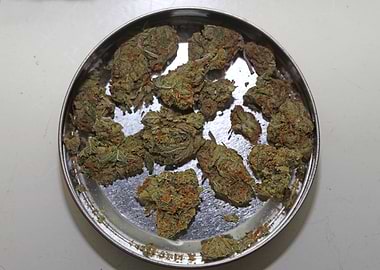 Strawberry haze background