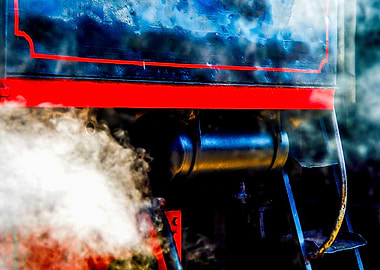 Steam Around A Driver Cab