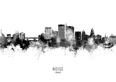 Boise Skyline Idaho