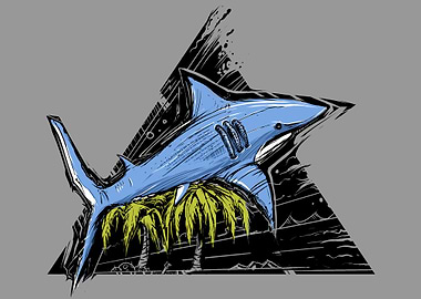 Big Blue Shark