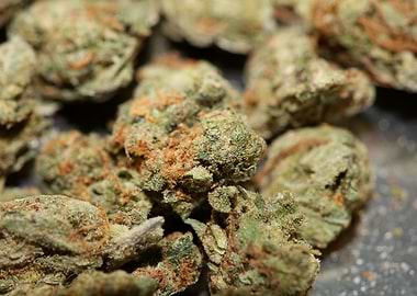 Strawberry haze background