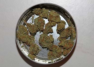 Strawberry haze background