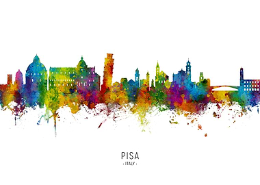 Pisa Skyline Italy