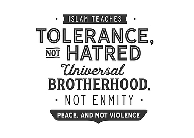 islam teaches tolerance