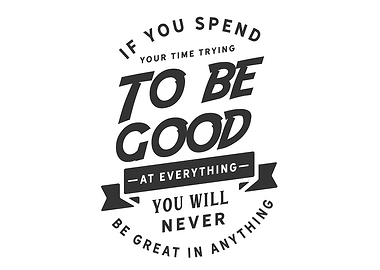 If you spend your time