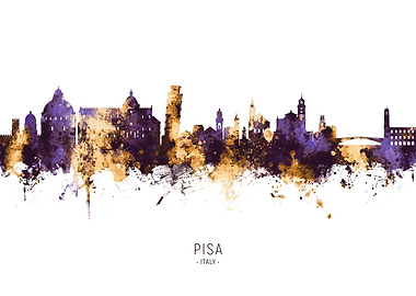 Pisa Skyline Italy