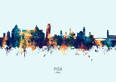 Pisa Skyline Italy