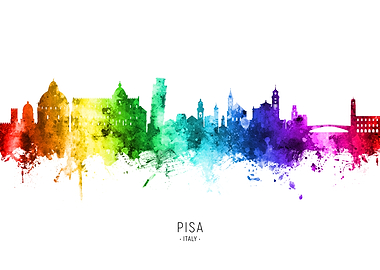 Pisa Skyline Italy
