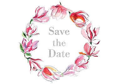 wreath from magnolias