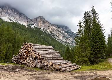 Dolomites near Cortina