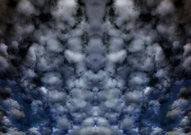 Psychedelic colorful skies