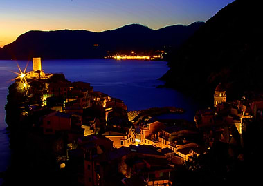 The town of Vernazza in Li