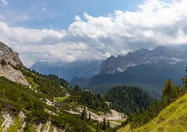 Dolomites near Cortina