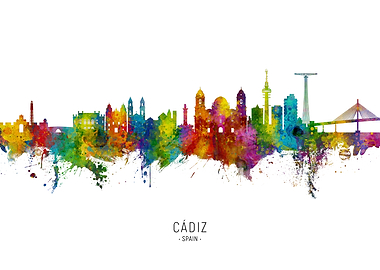Cadiz Skyline Spain