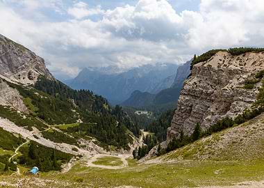 Dolomites near Cortina