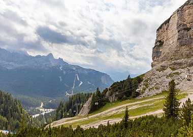 Dolomites near Cortina