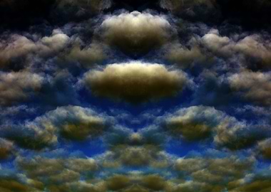 Psychedelic colorful skies