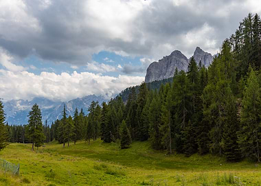 Dolomites near Cortina