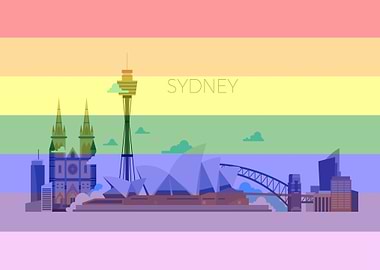 Sydney Australia Rainbow