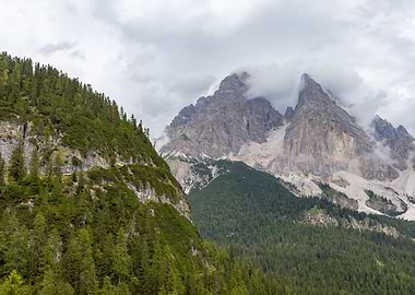 Dolomites near Cortina
