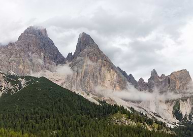 Dolomites near Cortina