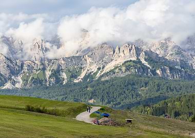 Dolomites near Cortina