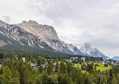 Dolomites near Cortina