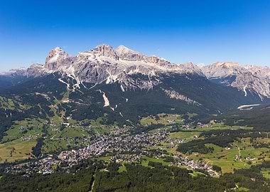 Dolomites near Cortina