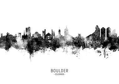 Boulder Skyline Colorado