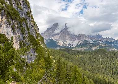 Dolomites near Cortina
