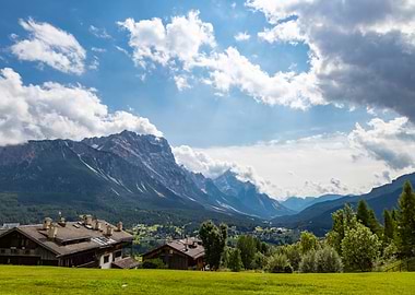 Dolomites near Cortina