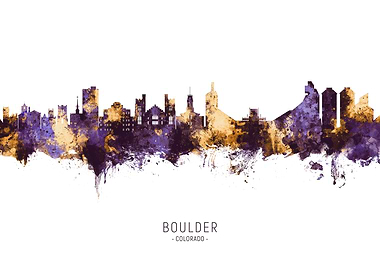 Boulder Skyline Colorado