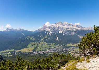 Dolomites near Cortina