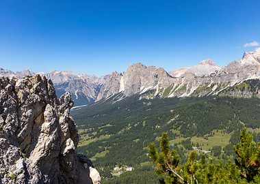 Dolomites near Cortina