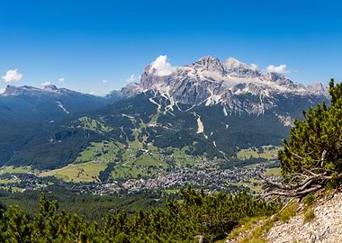 Dolomites near Cortina