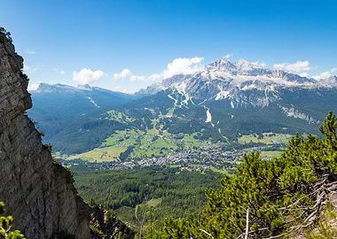 Dolomites near Cortina