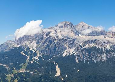 Dolomites near Cortina