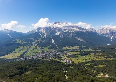 Dolomites near Cortina