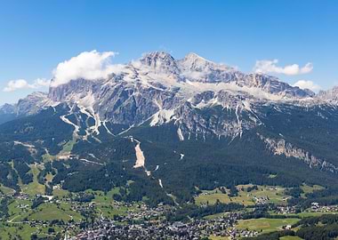 Dolomites near Cortina