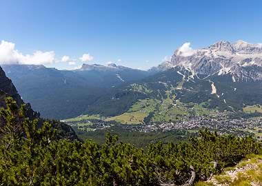 Dolomites near Cortina