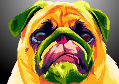 dog pop art