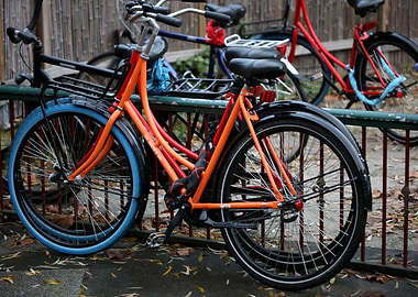 Amsterdam bicycles trippin